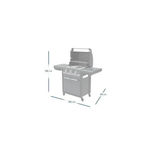 Churrasqueira a Gás 3 Series Premium S Campingaz