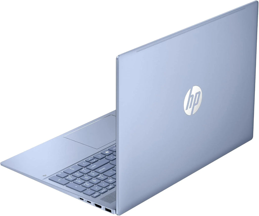 HP OmniBook 5 16″ OLED, Notebook (Processador AMD Ryzen AI 7 350, 32 GB RAM, 1 TB SSD, Placa Gráfica AMD Radeon 860M, Windows 11 Home) Azul - Teclado QWERTY Espanhol