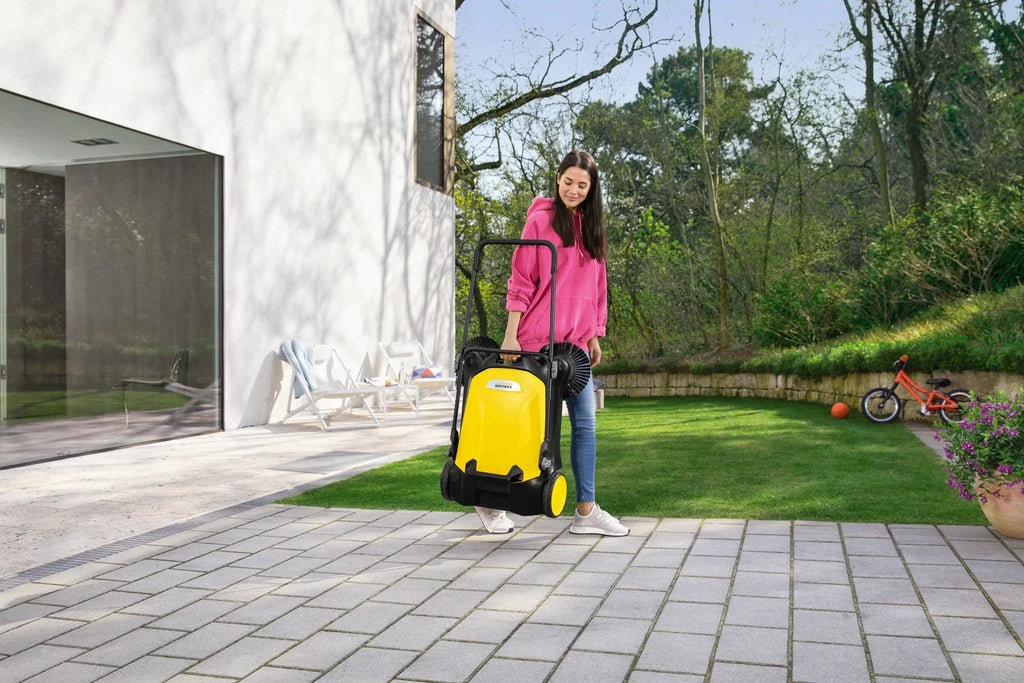 KARCHER S 4 TWIN VARREDORA MANUAL DE FOLHAS PARA PAVIMENTO 2 ESCOVAS