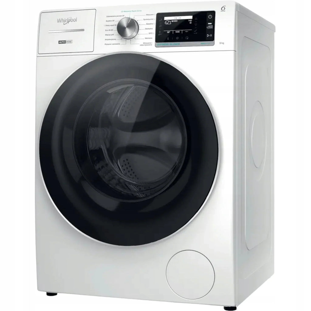 Lavadora de Roupas Whirlpool W8 99AD Silence PL 9kg 6º Sentido AutoDose 60cm