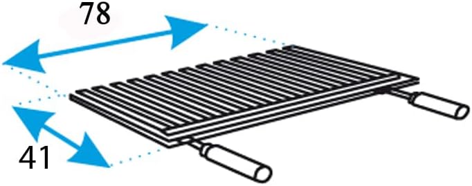 Imex El Zorro – Gaveta de Churrasqueira com Tijolo Refratário | 90x48x65 cm | Estrutura Robusta de Aço e Alta Retenção de Calor | Ideal para Churrasqueiras a Carvão e Lenha em Exteriores