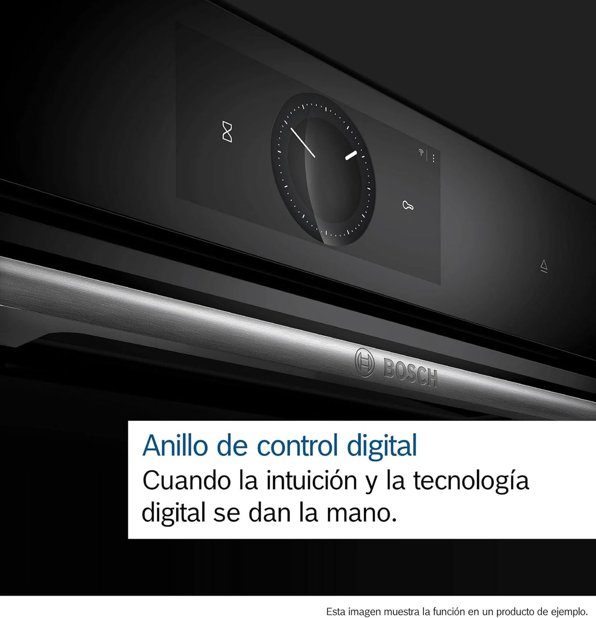 Bosch - Forno Multifunções com Vapor Adicionado, 60 cm, Série 8, Eletrónica TFT TouchControl Plus, AirFry, Home Connect, Preto, HRG7361B1