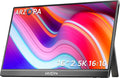 Monitor Portátil ARZOPA 16" 2.5K | Tela IPS 123% sRGB 400 Nits | Tela 16:10 para Trabalho, Laptop, Mac, PC, Telefone | USB-C e HDMI - Z1RC