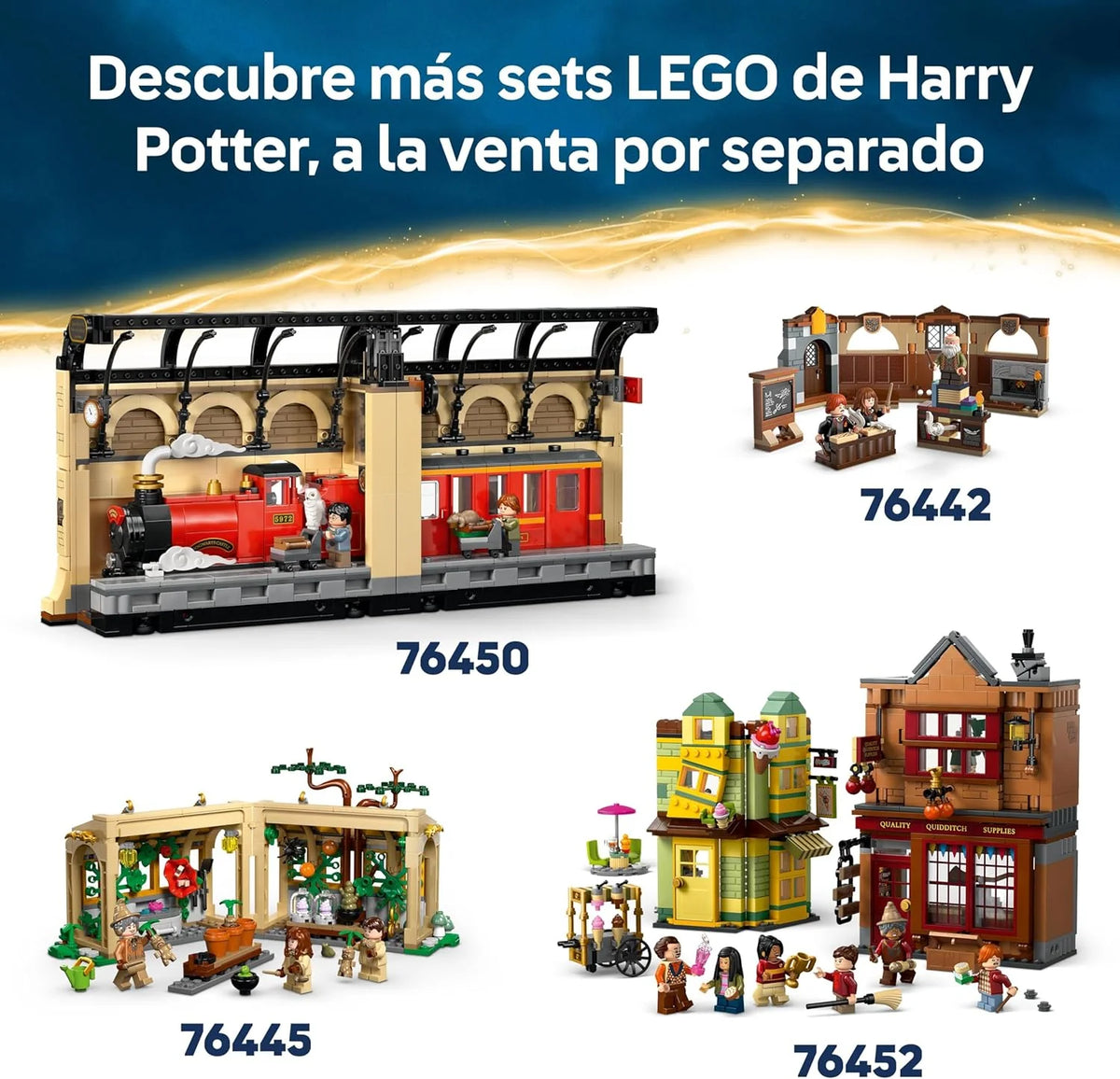 Harry Potter Castelo de Hogwarts: Torre Central – Castelo de Brinquedo com Sala das Chaves Voadoras e Xadrez Mágico – 12 Minifiguras – Presente para Crianças a partir de 10 Anos 76454