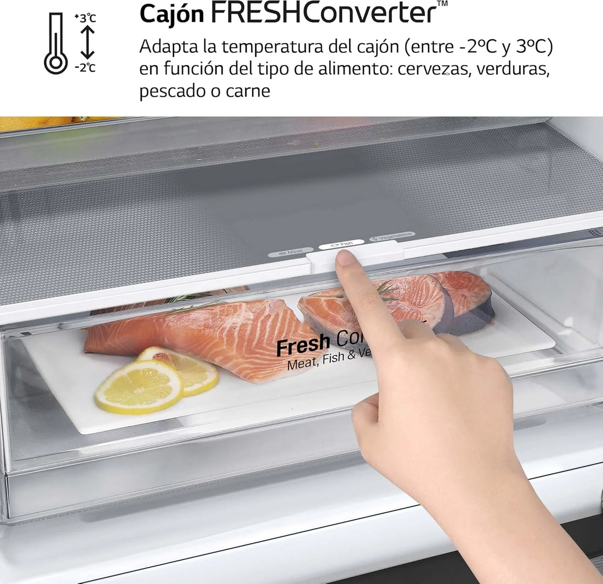 GBP61DSXGC - Frigorífico Combinado No Frost, Freezer, Compressor Smart Inverter, Cor Inox Antidigitais, 186 cm, 341 l