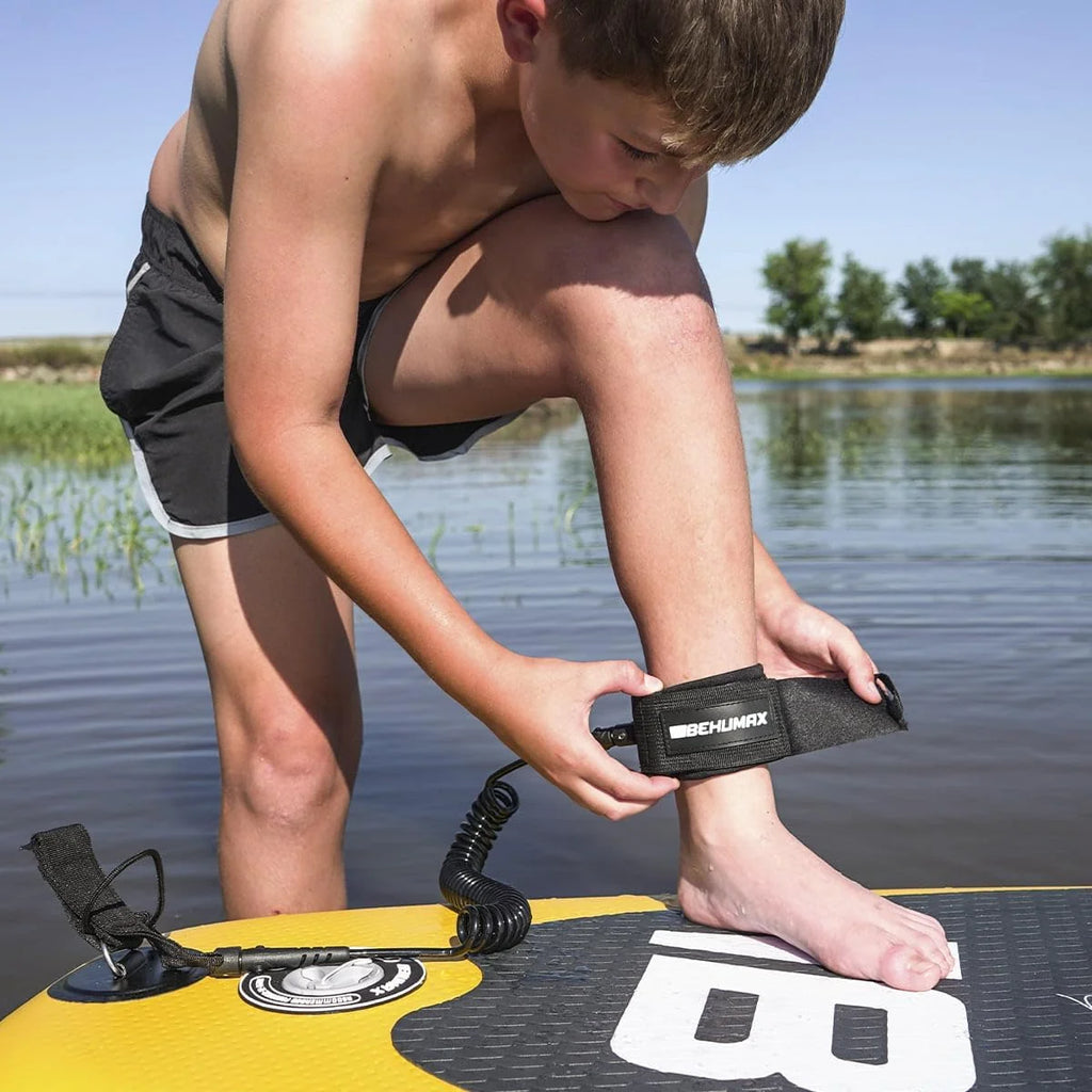BEHUMAX - Prancha de Stand Up Paddle Inflável Be Wave Kids 8.6" Superfície Antiderrapante, Remo Destacável, 260 x 76 x 15 cm, 15 PSI, Kit Especial de Acessórios