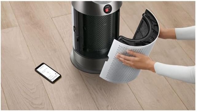 Purificador Hot+Cool HP1, ventilador, purificador de ar e aquecedor, Branco/Branco