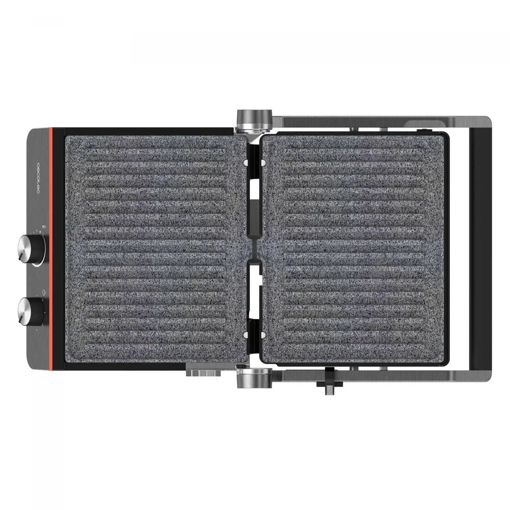 Churrasqueira Elétrica Cecotec Rock’nGrill Blaze Neon, 2200 W - Preto