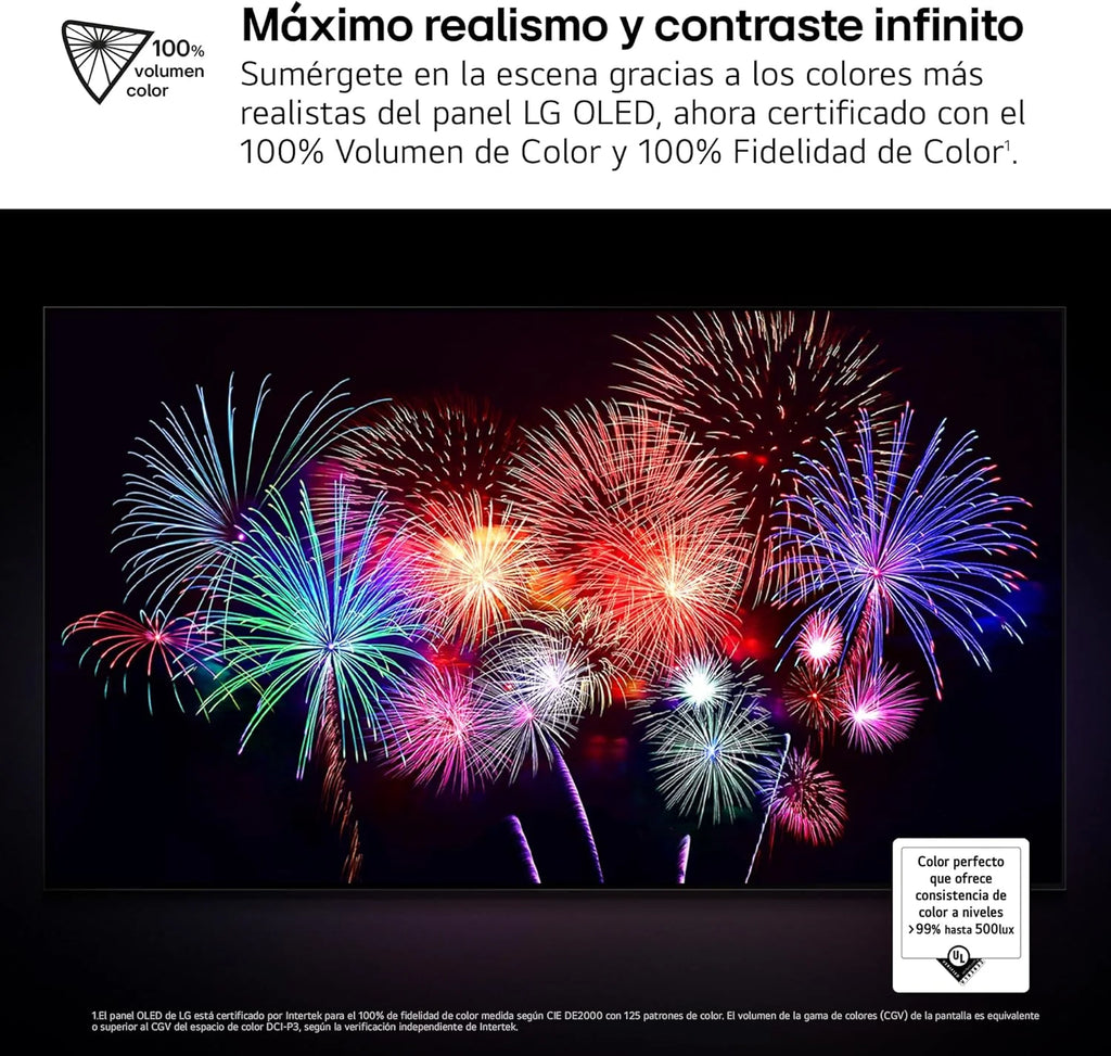 OLED48C54LA - TV 48", OLED EVO 4K, Smart TV AI C5, WebOS 25, Super Upscaling, Dolby Vision e Dolby Atmos, AMD FreeSync, Alexa/Google Assistant, Preto
