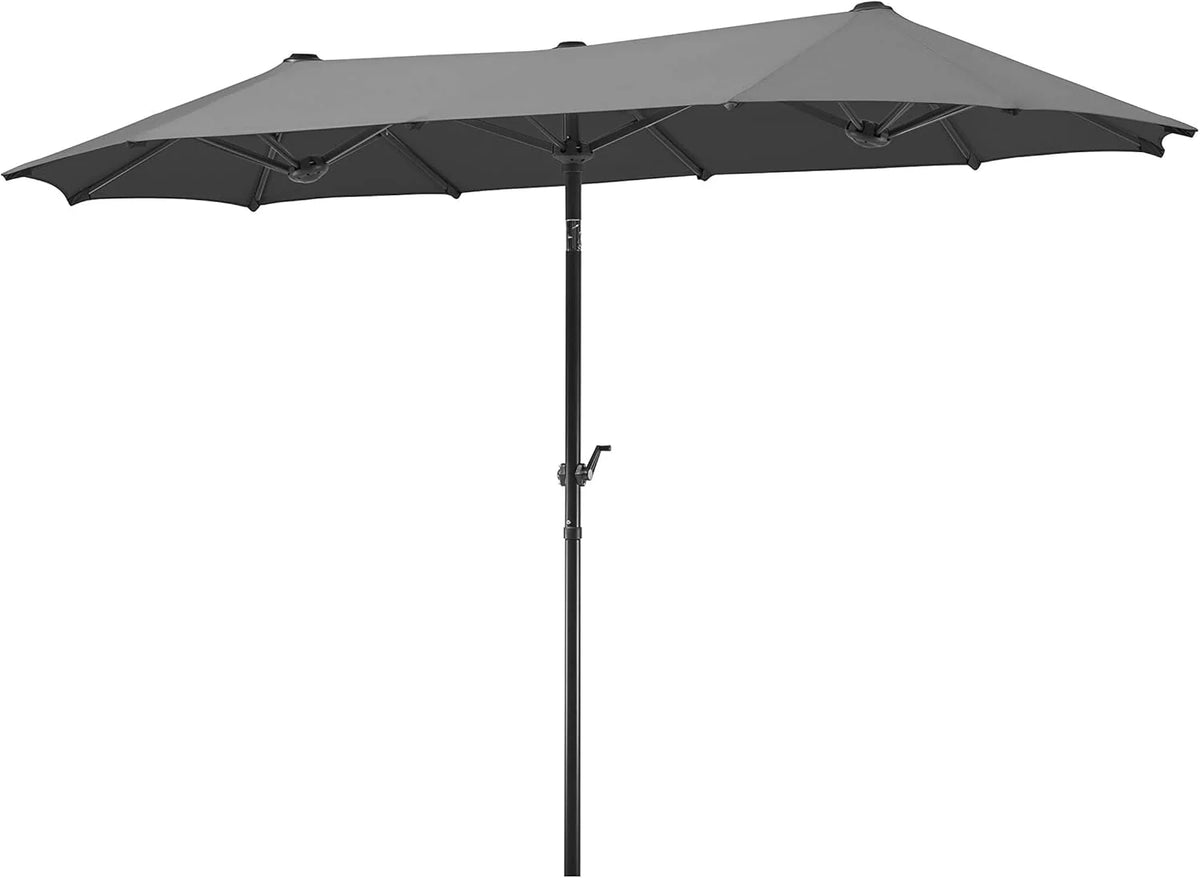 Schneider 746-02 guarda-sol Salerno retangular, natural, 300 x 150 cm