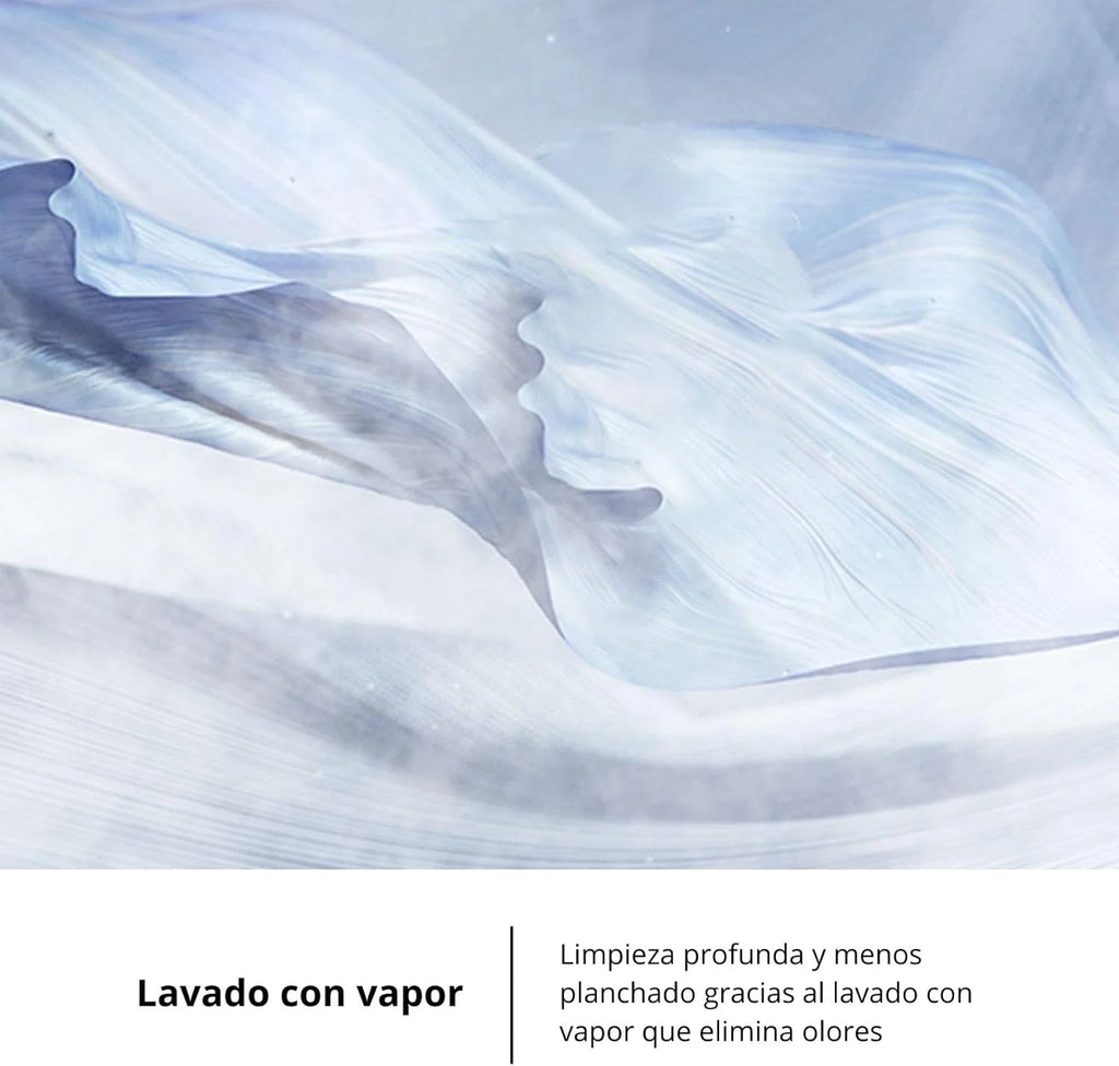 Corberó - Máquina de Lavar Roupa de Carga Superior 6.5kg | CLACSM6524 | 1200 RPM | 16 Programas, Função Vapor, ECO, Limpeza do Tambor | Início Diferido | Lavagem Rápida | Engomar Fácil | Indicadores LED | Branco