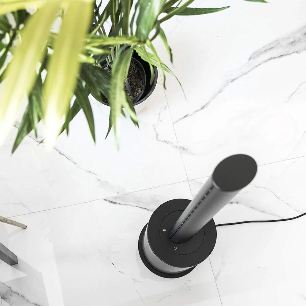 Cecotec Ventilador, Aquecedor, Purificador de ar TotalPure Connected Max. Potência de aquecimento 2000W, Potência de ventilação 45W, Purificador de Ar, Temporizador, Ecrã LED, 14 Velocidades, APP
