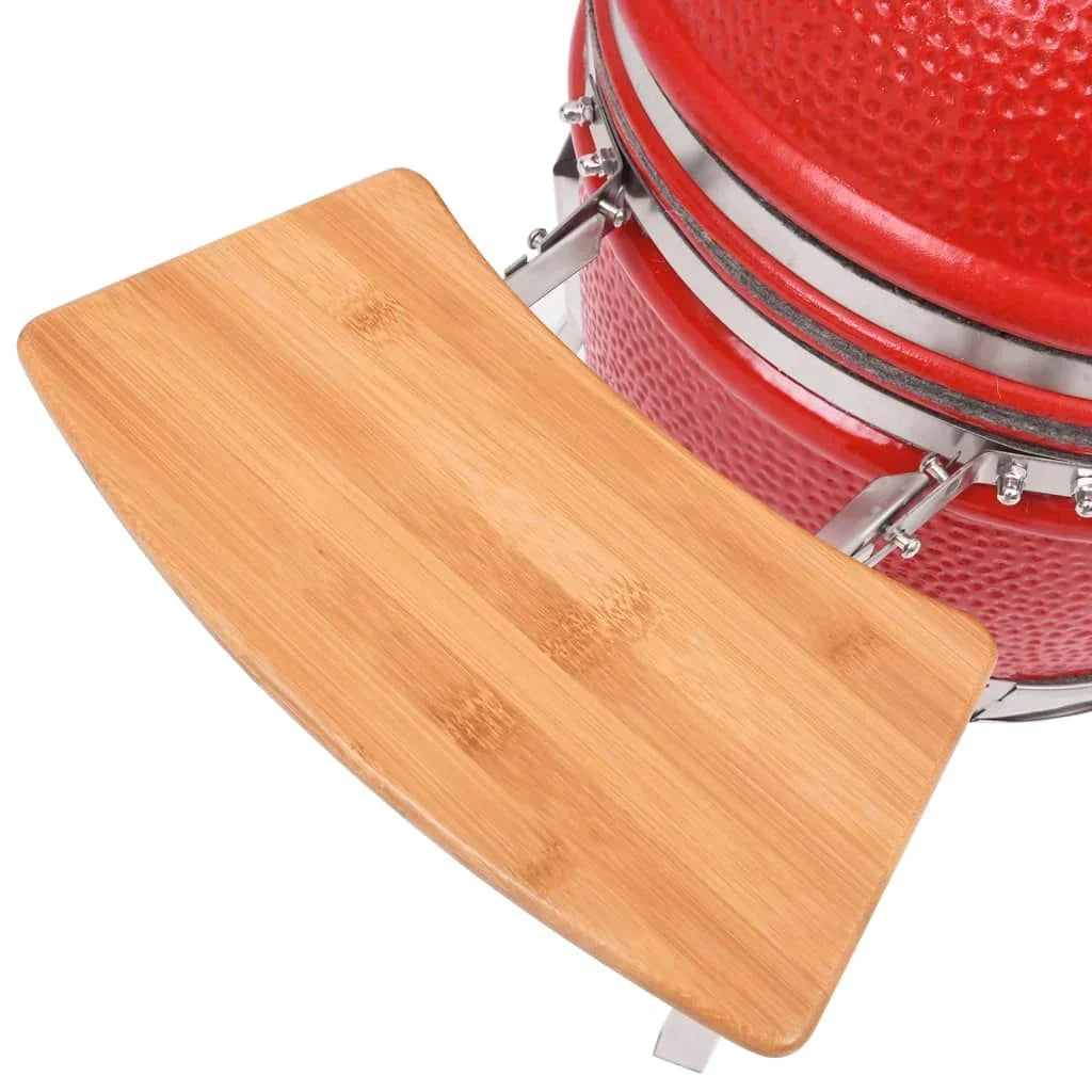 Churrasqueira Defumadora Kamado de Cerâmica 81 cm Vidaxl
