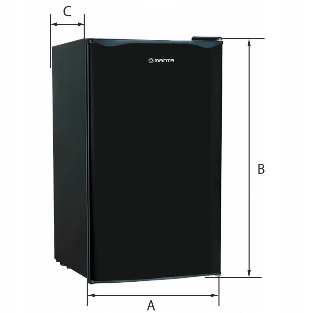 Frigobar Mini Refrigerador Mini Freezer Hotel Escritório LUZ 91l. 83cm