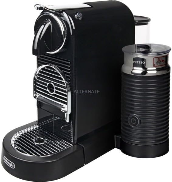Cafeteira DeLonghi Nespresso Citiz EN267.BAE com cápsulas, sistema de extração especial, 1710 W, 1 L, Plástico, Preto