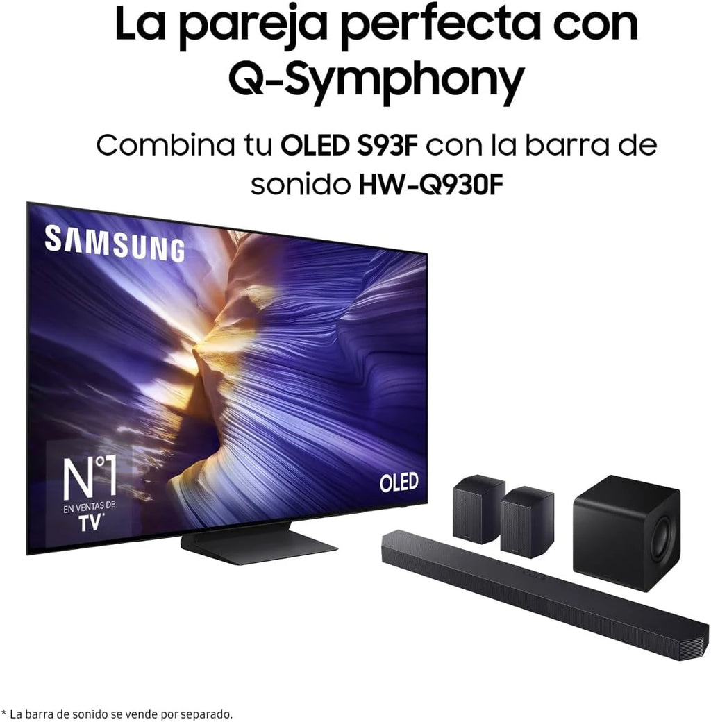 Smart TV OLED S93F 65" 4K com Vision AI, Motion Xcelerator 144Hz e Cores certificadas pela Pantone