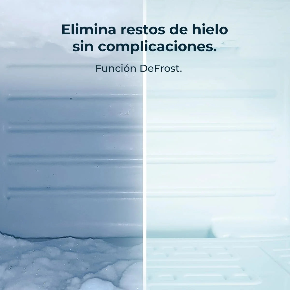 Cecotec Frigorífico Combinado 2 Portas com Dispensador de Água Bolero CoolMarket Combi 296 DF WD Dark E. 296L, 60cm de largura, Funções FastCooling, FastFreezing e DeFrost, LED interior, Inox Escuro