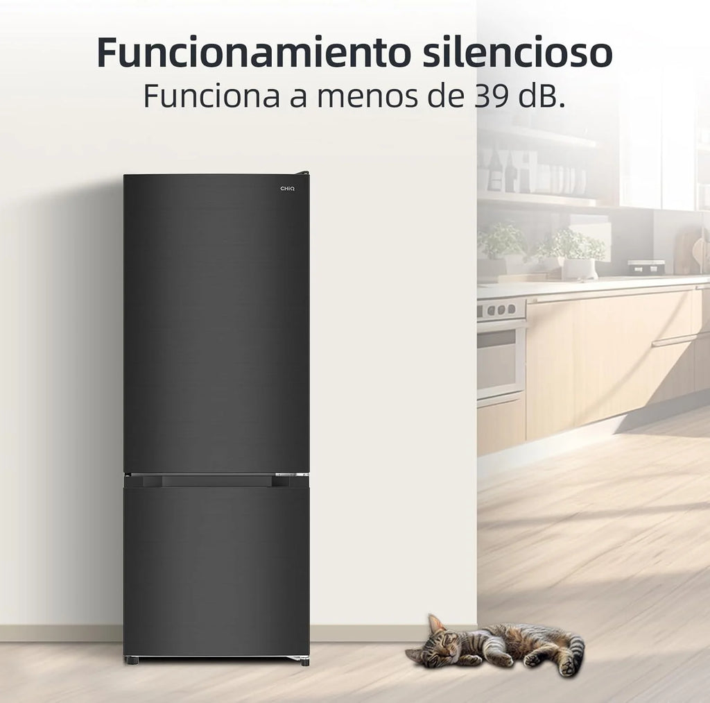 Geladeira CHiQ FBM205L42 205 L, Low Frost, Classe Energética E, Silenciosa com 39 dB, Portas Reversíveis