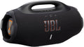 JBL Boombox 4, Caixa de Som Portátil Bluetooth, JBL Pro Sound, AI Sound Boost, Resistência à Água e Poeira IP68, Bateria com 34 Horas de Duração, Auracast, 2 Ajustes de Bass Boost, Preto