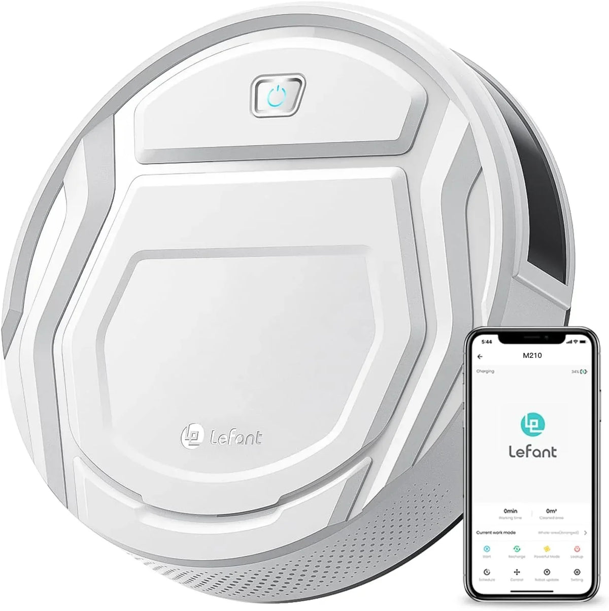 Aspirador Robô e Passador de Pano Lefant M330 Plus BN1