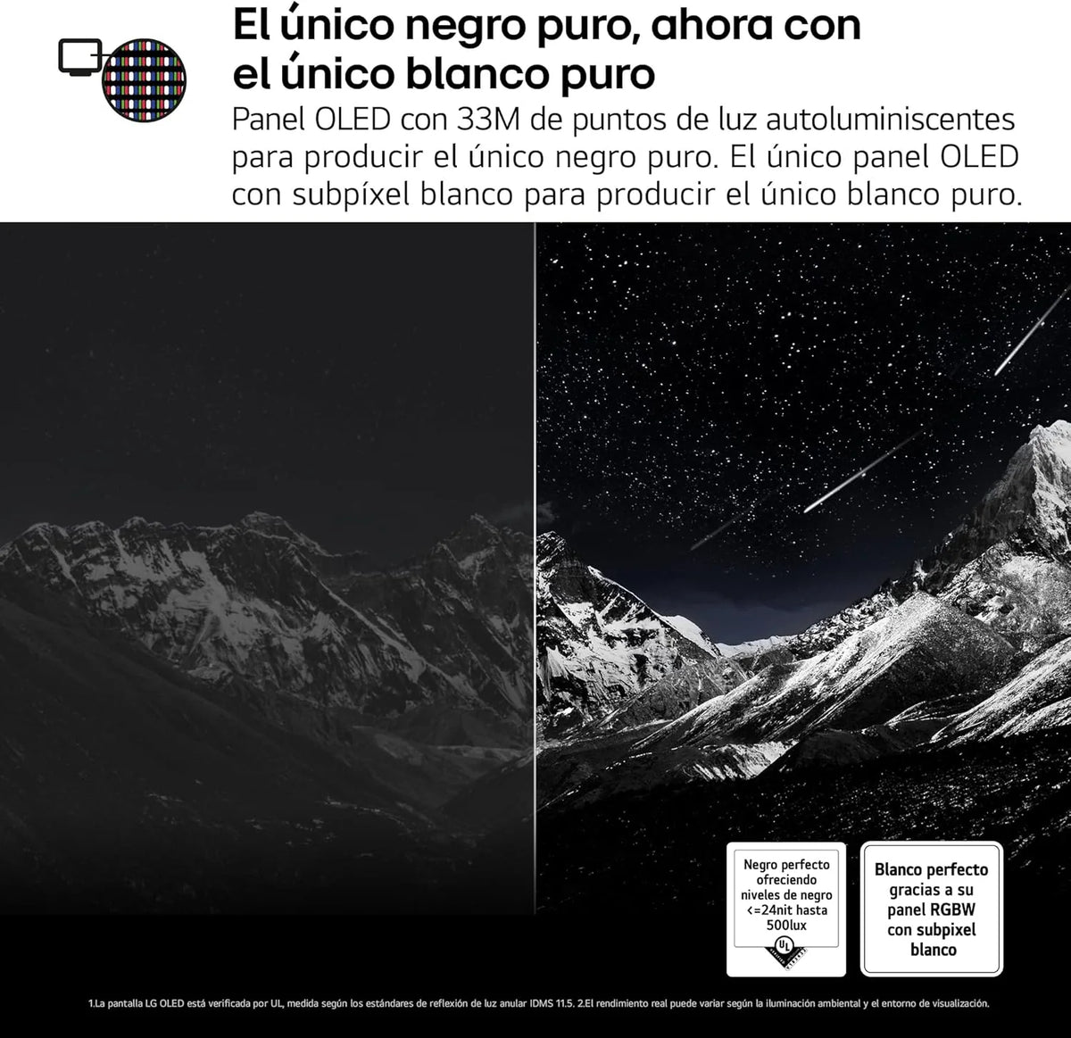 OLED48C54LA - TV 48", OLED EVO 4K, Smart TV AI C5, WebOS 25, Super Upscaling, Dolby Vision e Dolby Atmos, AMD FreeSync, Alexa/Google Assistant, Preto
