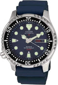 Citizen - Relógio masculino, analógico, automático, com pulseira de borracha Promaster Marinheiro