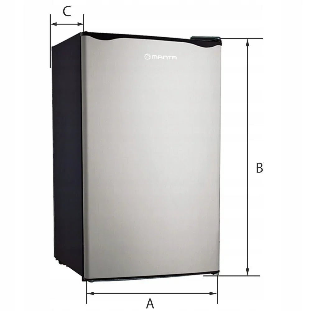 Frigobar pequeno mini freezer refrigerador para hotel escritório LUZ 91l. 83cm