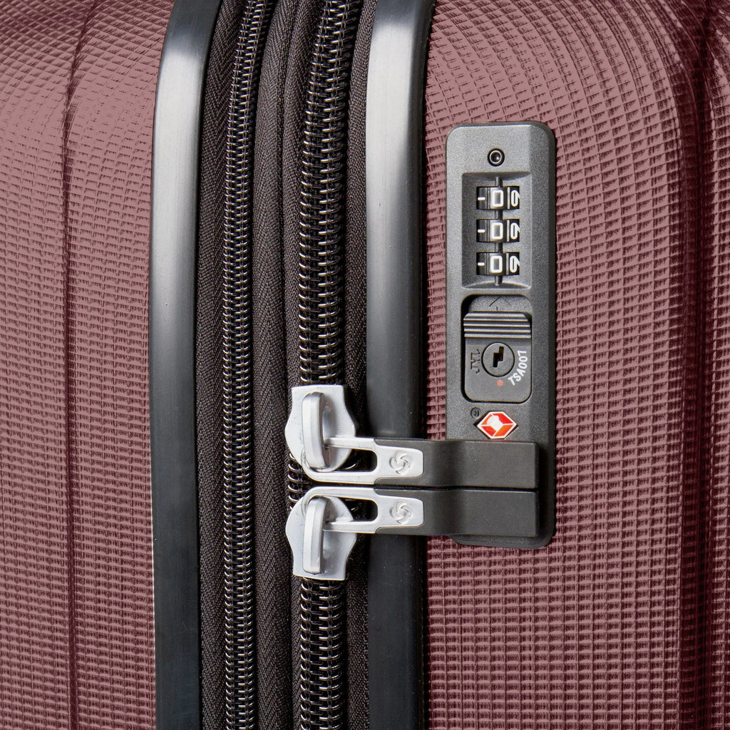 2026 Samsonite Omni 3.0 - Conjunto de malas com rodinhas expansíveis de 2 peças (bagagem de mão e média)