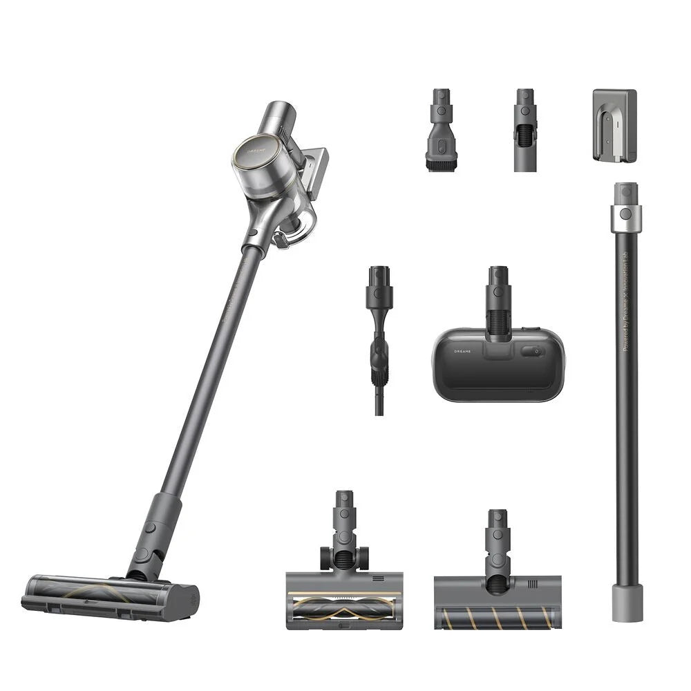 Aspirador de Pó Vertical e Mop Dreame R20 Aqua, 27 kPa, 2 escovas
