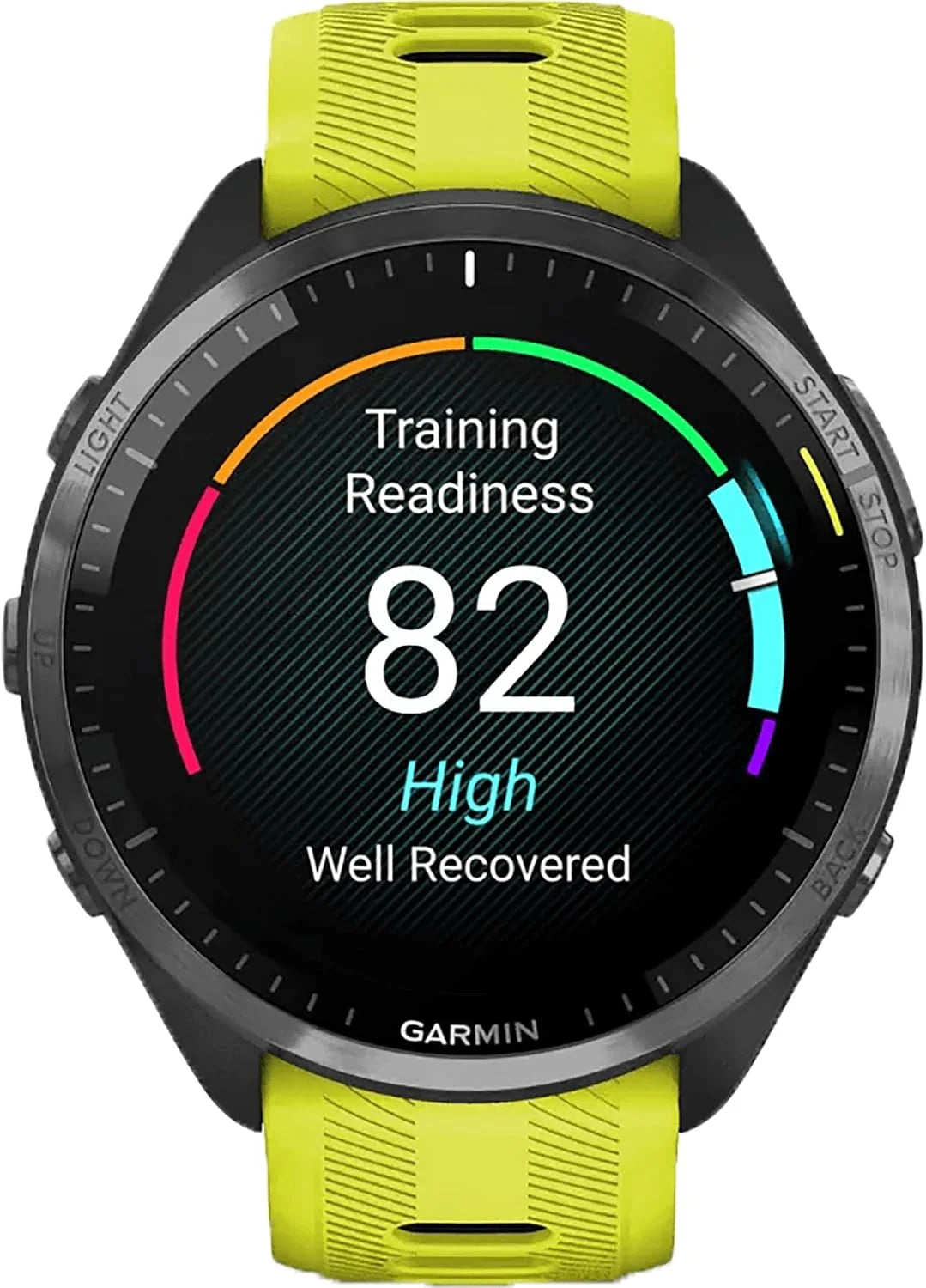 Relógio inteligente Garmin Forerunner 965 para corredores | 23 dias de duração da bateria no modo smartwatch com tela colorida e AMOLED touchscreen | Mapas integrados e métricas de treino
