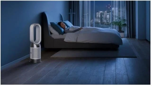 Purificador Hot+Cool HP1, ventilador, purificador de ar e aquecedor, Branco/Branco