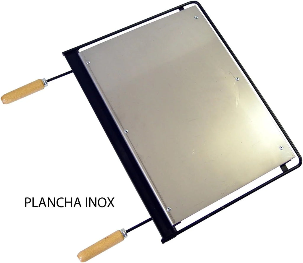 Imex El Zorro 71557 - Gaveta para Lareira com Grelha, Chapa e Kit 72x40x135 cm.