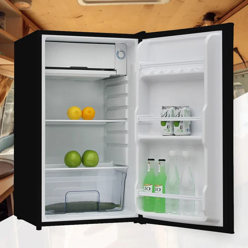 Frigobar pequeno mini freezer refrigerador para hotel escritório LUZ 91l. 83cm
