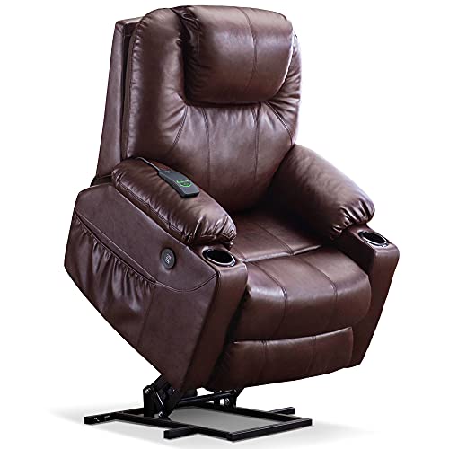 Mcombo Poltrona Reclinável Elétrica com Massagem e Carregamento USB