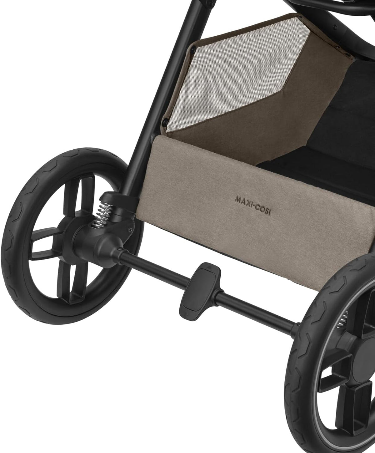 Carrinho de Bebê Maxi-Cosi Oxford, 0-4 anos, 0-22 kg, Dobra Compacta, Assento Espaçoso, Reclinação Ergonômica, Suspensão Avançada, 3 Posições de Reclínio, Cesto Amplo de 10 kg, Twillic Truffle