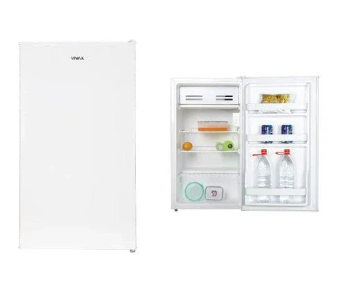 Mini geladeira de bancada para hotel/escritório, 85cm, branca, espaçosa, barata TTR