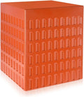 Kartell - Banqueta, cor Vermelho Terra, 36 x 45 x 36 cm
