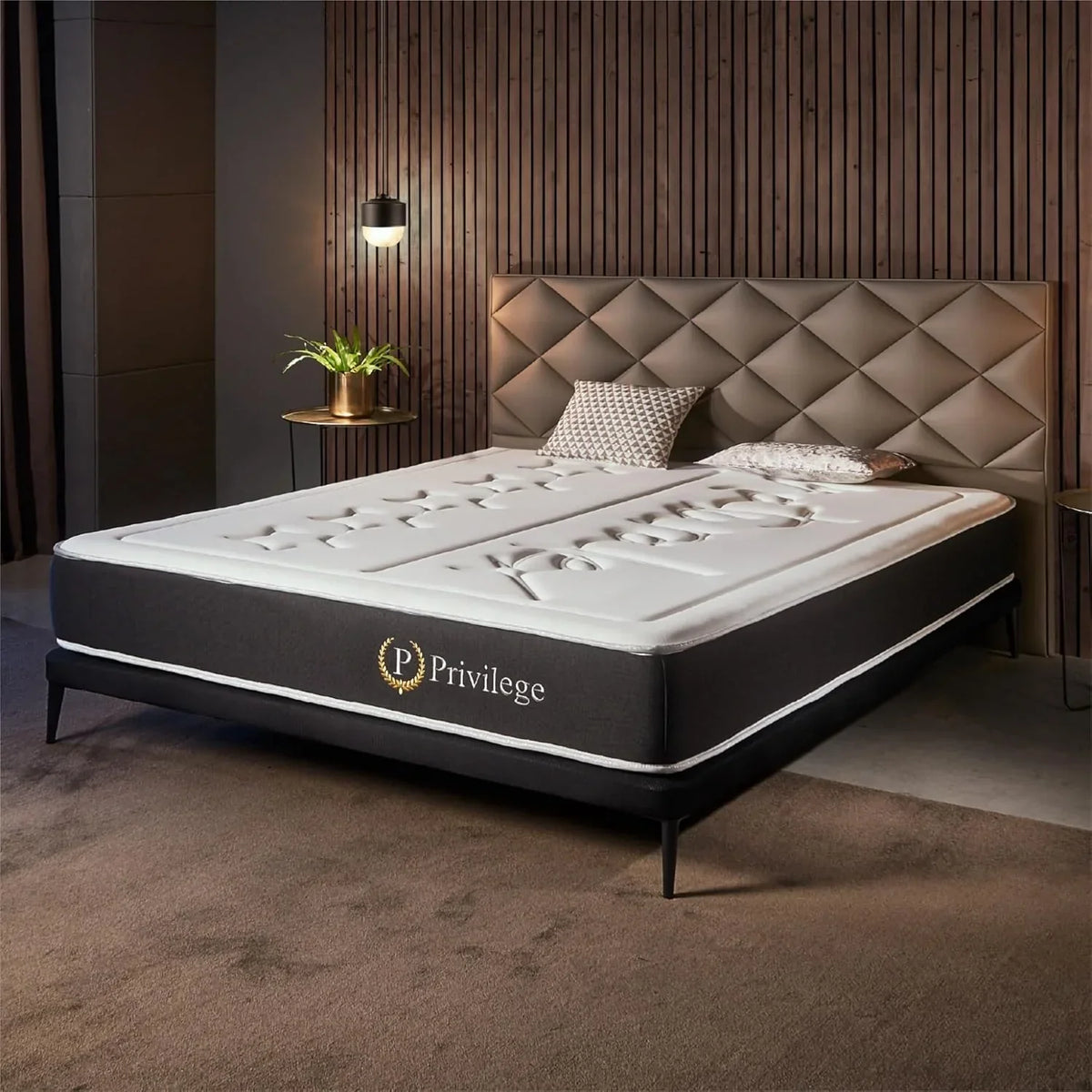Naturalex - Colchão Privilege Premium 150 x 190 cm - Altura 30 cm - Espuma de Memória AeraPur HQ e Blue Latex - 7 Zonas de Conforto, Ventilação Ideal, Adaptável - Certificado Oeko-Tex