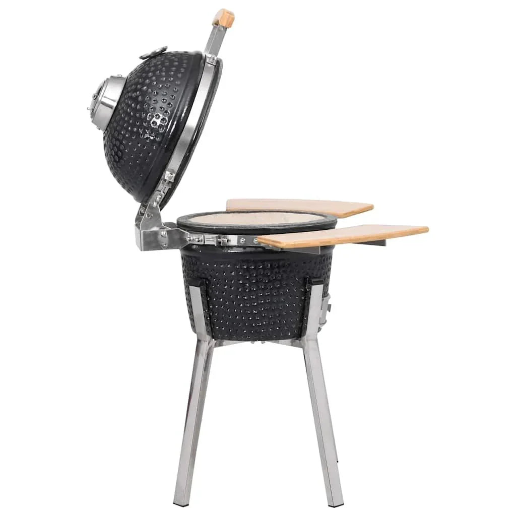 Kamado Churrasqueira E Defumador Cerâmica 81 Cm Vidaxl