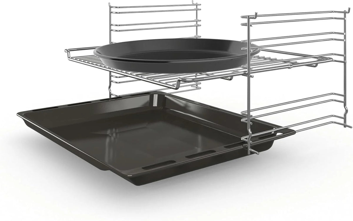 Forno Multifunções Balay, 60 cm de largura, Controlo Comfort, Pré-aquecimento Rápido, 7 funções, Preto/Inox, 3HB2030X0