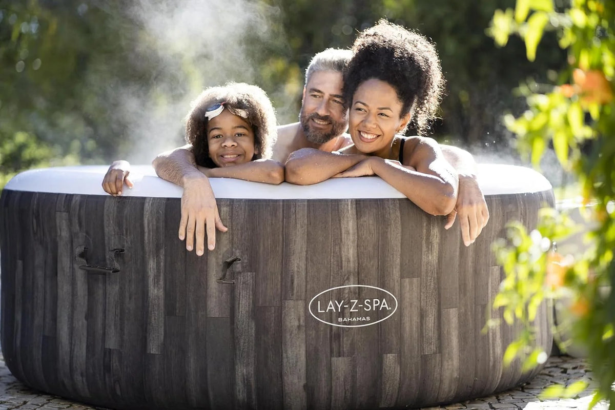 Bestway - SPA Inflável Lay-Z-SPA Bahamas para 2-4 Pessoas Redondo 180 x 66 cm