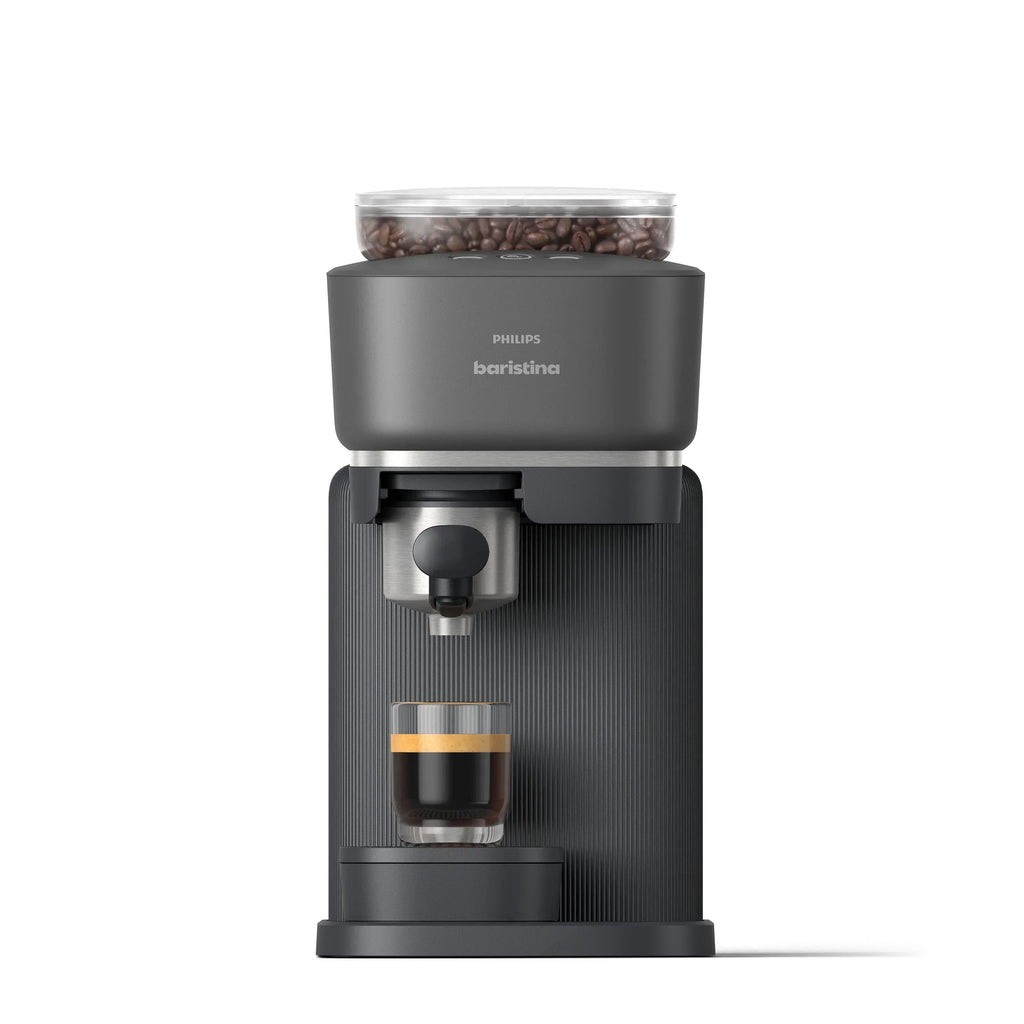 Máquina de café expresso Philips Baristina preta e cinza (BAR300/60)