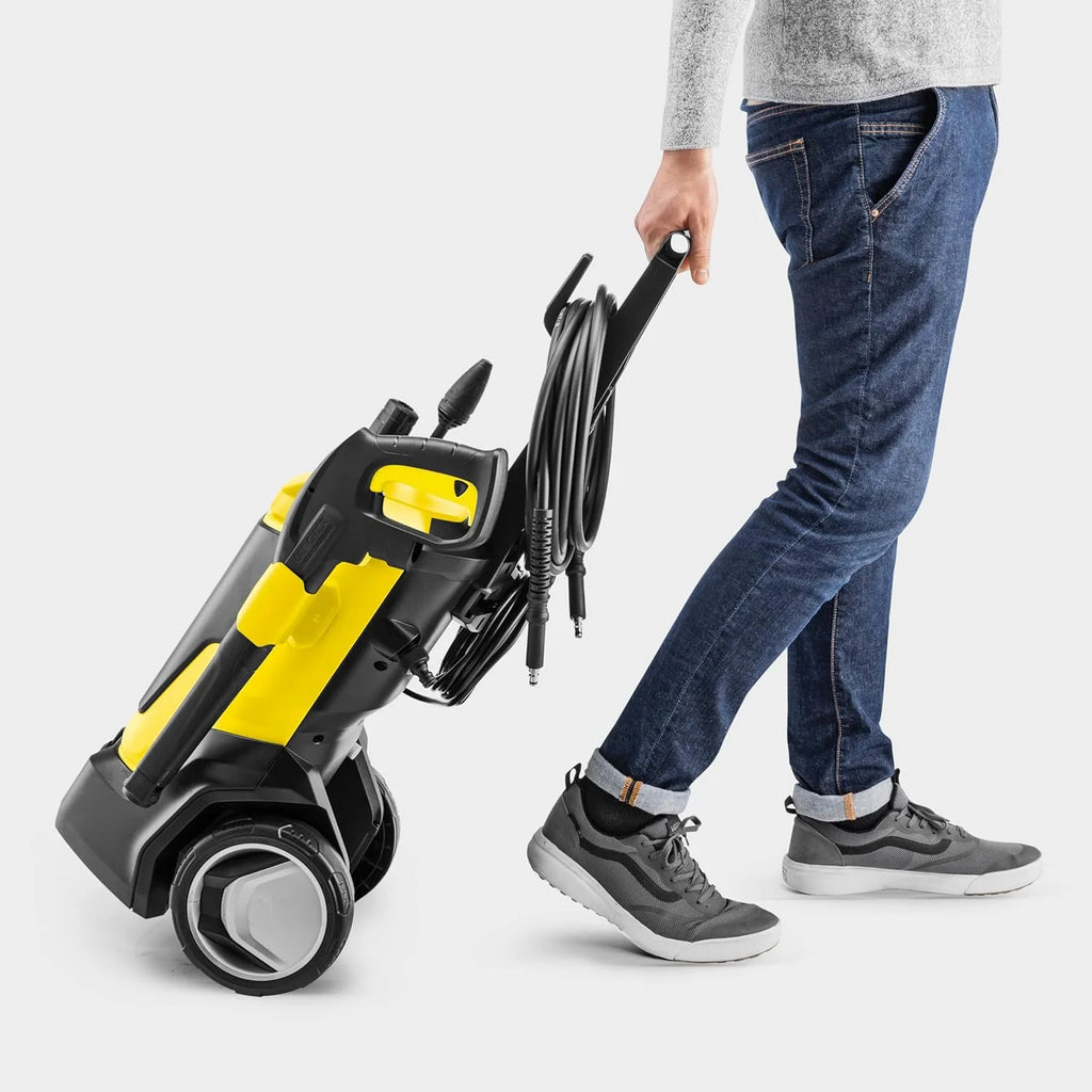 Lavadora de Alta Pressão Kärcher K 7 Premium Smart Control Flex Home, Pressão: 180 bar, Vazão: 600 l/h, Rendimento: 60 m²/h, Filtro de água, Peso: 18 kg, Mangueira Flex, Lança Vario Power