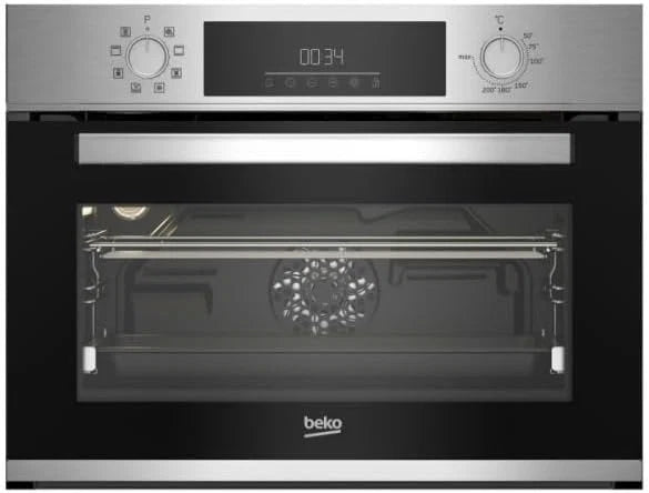 Beko BBCM12300X Forno Compacto com tecnologia Aeroperfect e ventilação assistida