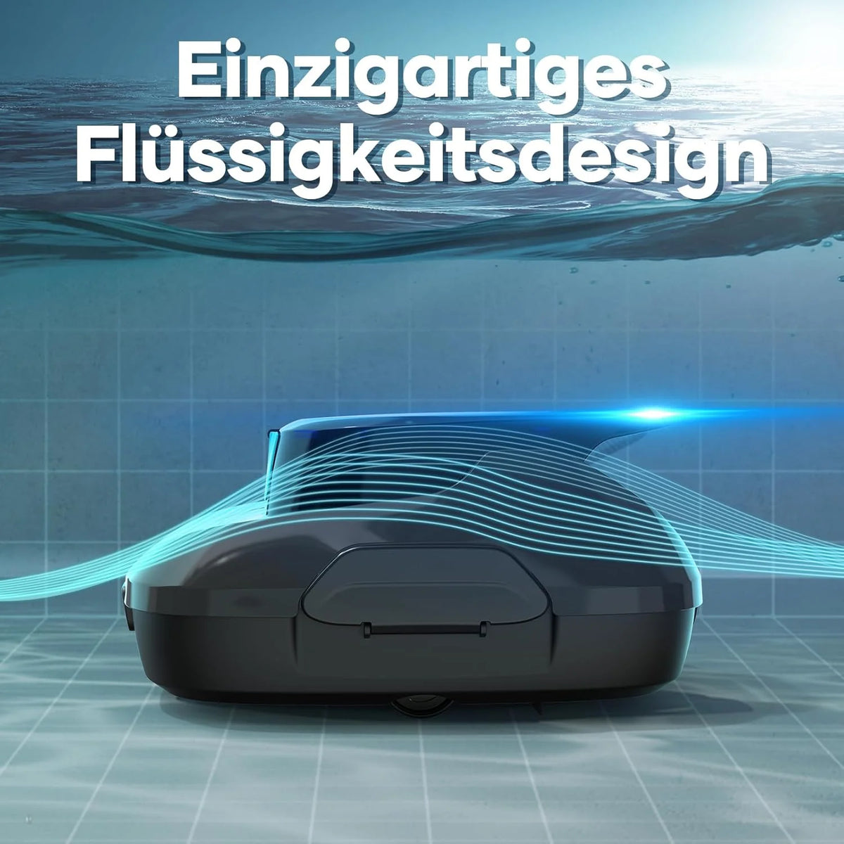 AIPER Robô Limpa-Piscina, Aspirador de Piscina Sem Fio a Bateria, Tempo de Limpeza de 90 Minutos, Limpeza Automática com Função de Autoestacionamento
