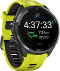Relógio inteligente Garmin Forerunner 965 para corredores | 23 dias de duração da bateria no modo smartwatch com tela colorida e AMOLED touchscreen | Mapas integrados e métricas de treino