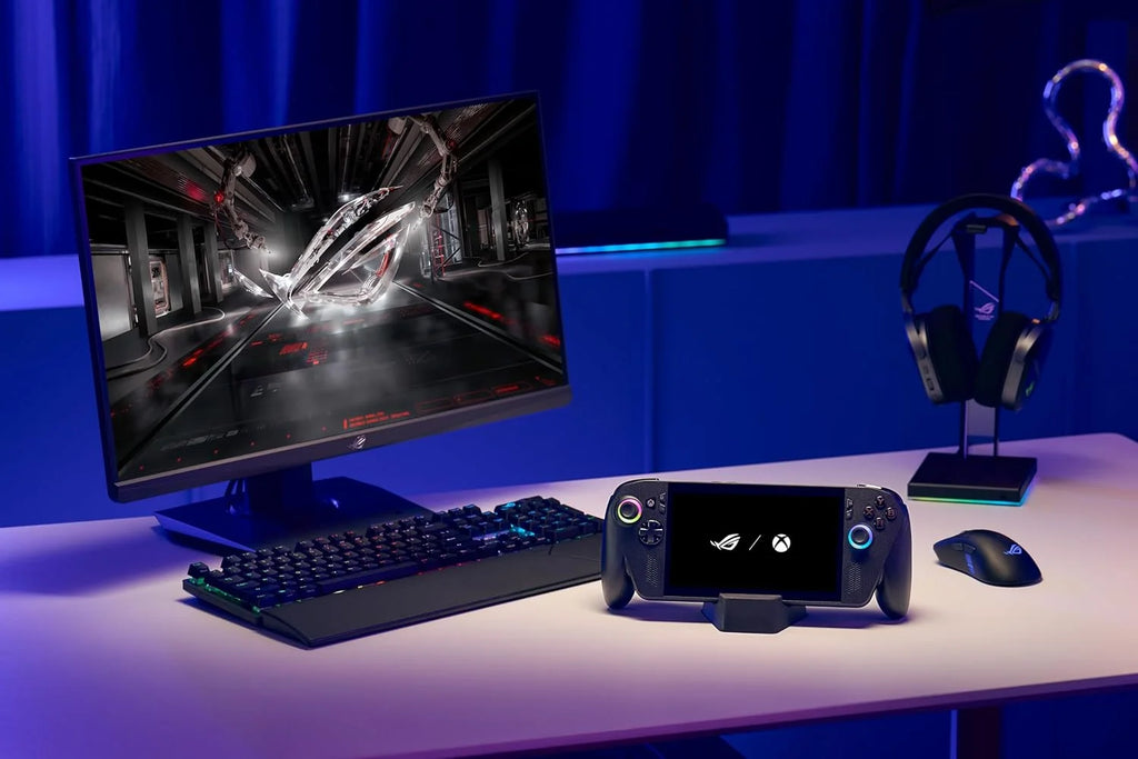 ASUS ROG Ally X - Console Portátil Gamer 7" Full HD 120Hz (AMD Ryzen AI Z2 Extreme, 24GB RAM, 1TB SSD, Bateria 80Wh, Windows 11, Ganhe 3 meses grátis de Game Pass Premium) - Cor Preto