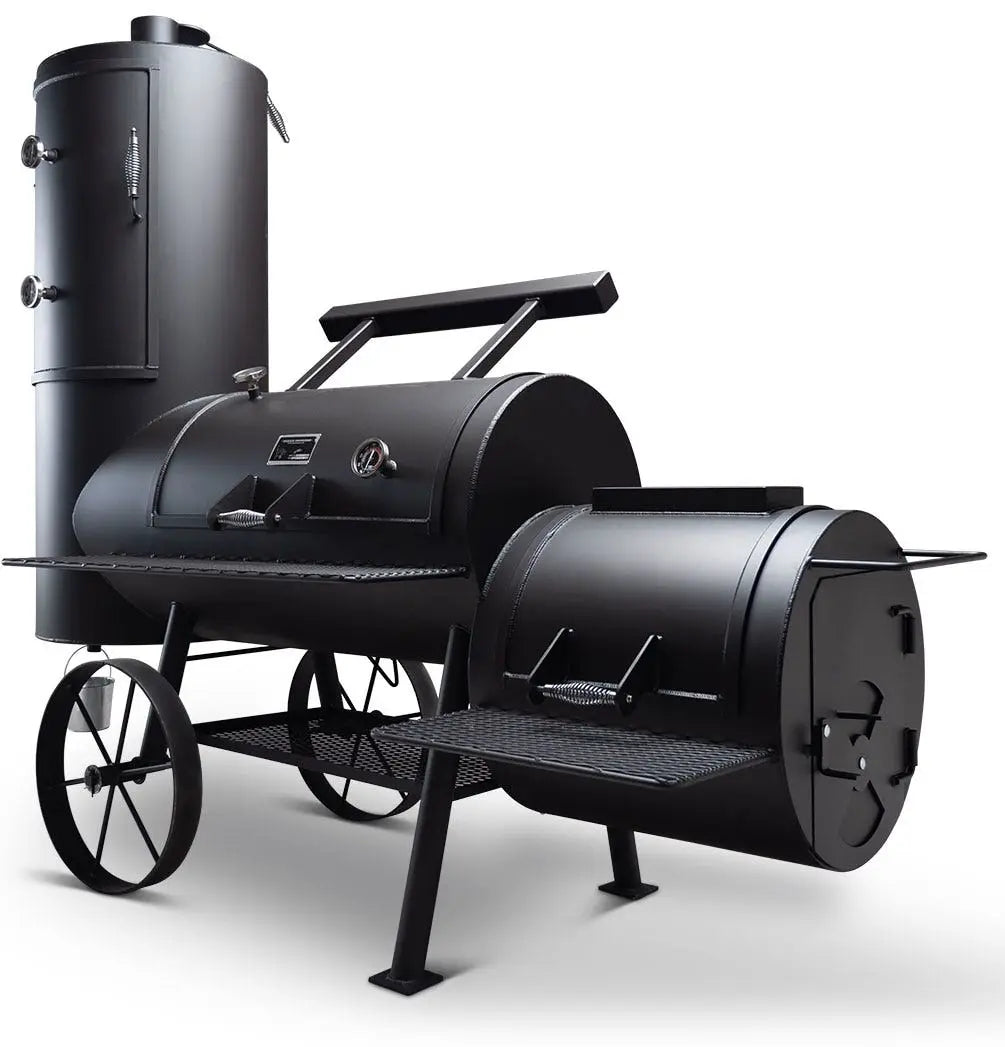 2026 Yoder Smokers 24" Durango Offset Smoker | Multiuso para churrasco ao ar livre