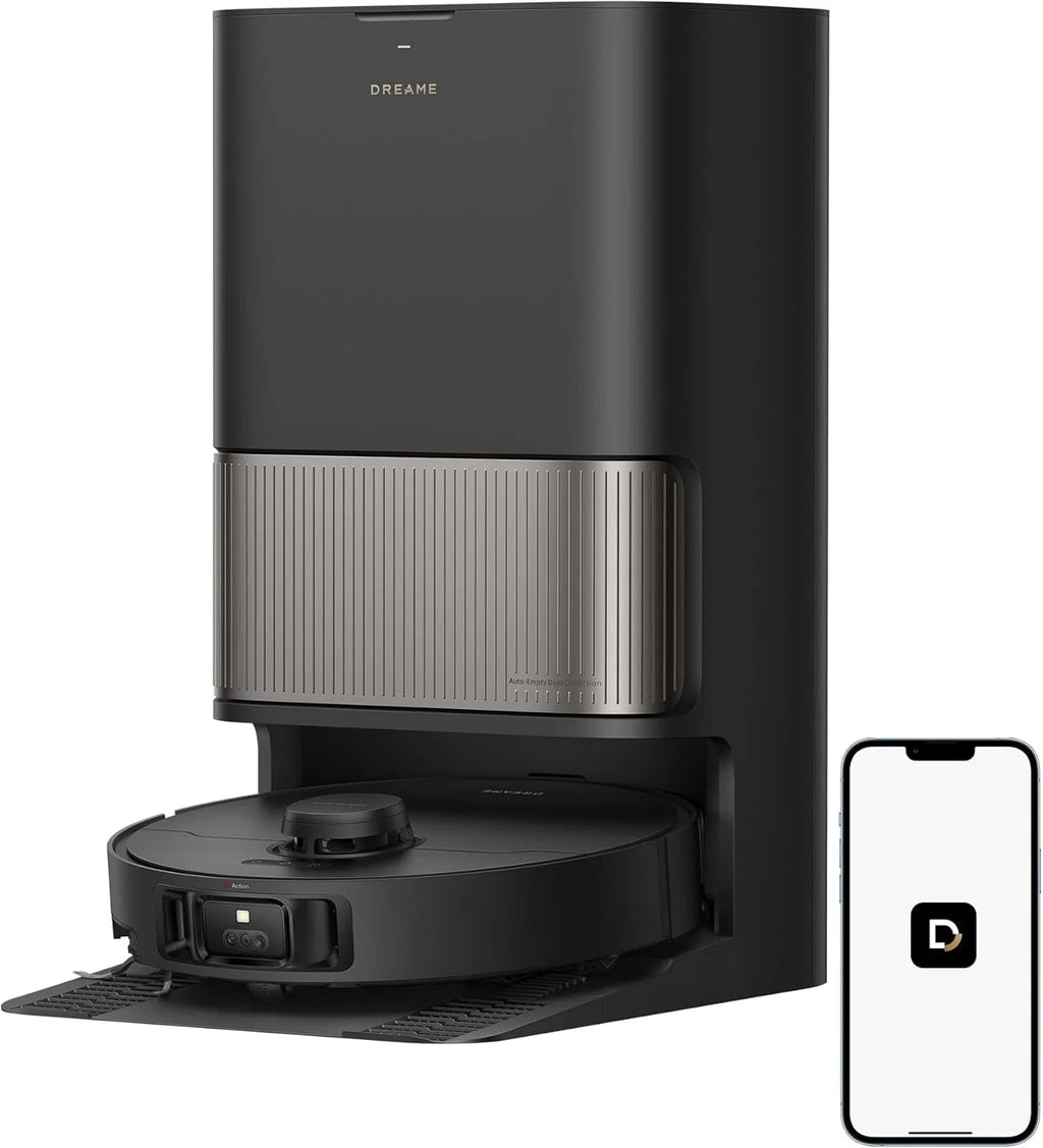 DREAME L40s Pro Ultra Robô Aspirador, 19.000 Pa, Escova Dupla HyperStream, Acesso a 4 cm de Altura, Escova Lateral Extensível e Elevável, Limpeza com Esfregão de Água Quente a 75 °C, Autolimpeza 3.0
