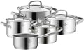 Wmf Gourmet Plus Conjunto de Panelas, Metal, Prateado, 5 peças